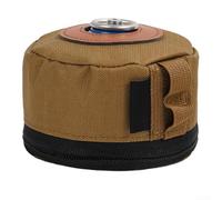 Bolsa protectora de tanque plano para cilindro de gas para acampar al aire libre, funda de depósito de gas de 230 g con tela de poliéster para defensa de impactos y óxido