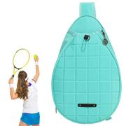 Bolsa Protectora para Raqueta de bádminton, Tela Oxford, con cordón elástico, Multifuncional, de un Hombro, Mochilas de Almacenamiento portátiles de Gran Capacidad para niños, niñas, Mujeres y