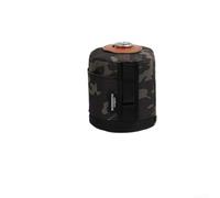 Bolsa protectora para recipiente de gas plano al aire libre camping anticaídas resistente al polvo prevención de óxido manga de poliéster camuflaje negro caqui MC camuflaje pequeño grande para picnic