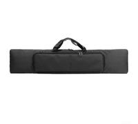 Bolsa rectangular impermeable para equipo de pesca, estuche portátil para caña corta con correa para el hombro, almacenamiento Oxford de PVC 600D para herramientas de aparejos, negro y verde caqui