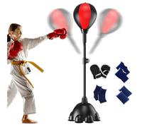 Bolsa reflectante, bola de boxeo pesada, objetivo de respuesta, equipo de reflejo de reacción para entrenamiento físico, antiestrés, adultos, niños y niños