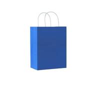 Bolsa Regalo 10/20/30/40/50pcs Colorful Shopping Bags With Handle For Wedding Birthday Party Decoration Kraft Paper Bags(Color9,20pcs)