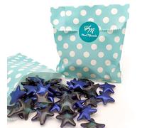 Bolsa regalo 12 Perlas de baño con aroma a Magnolia - Con aceite de soja - Hidratante y aromática - Hidrata, suaviza y perfuma la piel - Forma estrella