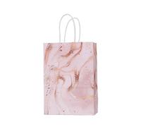 Bolsa Regalo 5pcs Multi Color Bag DIY Color Kraft Paper Bag With Handles Festival Bag Shopping Paper Bags Clothes Packing Bag(Color9)