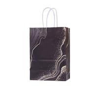 Bolsa Regalo 5Pcs Paper Bag Marble Design Handbag For Birthday Wedding Decoration Packaging Supplies Handbag Diy Crafts(Color2)