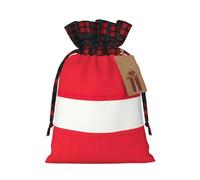 Bolsa resistente con cordón de la bandera austriaca de 4.7 x 6.9 pulgadas, bolsa de regalo moderna y práctica para necesidades diarias, 1 unidad