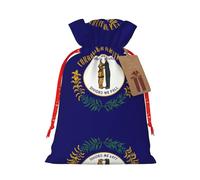 Bolsa resistente con cordón de la bandera del estado de Kentucky de 4.7 x 6.9 pulgadas, bolsa de regalo moderna y práctica para necesidades diarias, 1 unidad