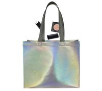 Bolsa reutilizable de Hologram Tote Bag | Non-Woven Waterproof Grocery Bag with Handles | Glossy Welcome Bags for Shopping, Travel, and Use | Eco-Friendly and Chic, Pequeño., riferimento alla