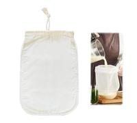 Bolsa Reutilizable para Leches Vegetales - Tela de Malla Fina 30cm para Leche de Almendras, Avena, Frutos Secos - Filtro para Zumos, Tés, Queso Vegano - Lavable, Ecológica y Duradera - Accesorio Cocin