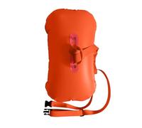 Bolsa seca de boya de agua abierta, flotador de seguridad de 18.9 x 12.4 pulgadas, bolsa seca impermeable para natación, kayak con cinturón ajustable, remo, mar, lago, playa, bolsa de aire flotante