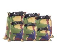 Bolsa seca de camuflaje impermeable y Leakproof Roll Top Sack con correa ajustable, 8,66 pulgadas Outdoor Gear Storage for Kayaking, Boating, Hiking, Camping, and Beach Adventures, multicolor, Se