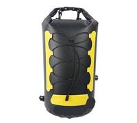 Bolsa Seca Impermeable Bolsa Impermeable For Montar En Bicicleta Al Aire Libre, Trasera De Viaje For Motocicleta, Mochila Aislada Con Separación Seco Y Húmedo, Almacenamiento For Rafting Playa(Black)