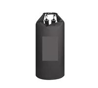 Bolsa Seca Impermeable Bolsa seca impermeable de PVC for exteriores, almacenamiento plegable for buceo al aire libre, for hombre y mujer, for natación en la playa, BaRafting Ocean Bag(Black,20L)