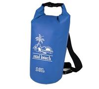 Bolsa Seca Impermeable, PVC Engrosado a Prueba de Fugas, Mochila de Playa de Gran Capacidad con Correas Ajustables para los Hombros para Nadar, Surfear, Viajar (Oscuro)