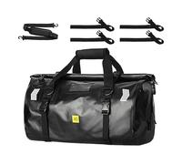 Bolsa seca para motocicleta, bolsa de viaje impermeable - 40 l mochila seca bolsa trasera de motocicleta | alforjas de sillín, bolsas de lona resistentes y secas, bolsas de lona secas para natación,