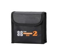 Bolsa segura para batería, bolsa de almacenamiento ignífuga para carga y bolsa de viaje para batería