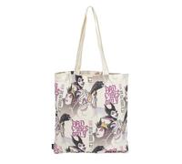 Bolsa Shopping Disney Villanas Ligera y Práctica - Bolsa de Tela Para Compras con Diseño de Villanas Disney, Reutilizable y Cómoda de Llevar