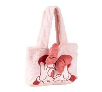 Bolsa shopping peluche minnie 30.0x8.0x37.0 cm - bolsa de mano suave c