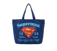Bolsa Shopping Superman XL Ligera y Práctica - Bolsa de Tela Para Compras con Diseño de Superman, Reutilizable y Cómoda de Llevar