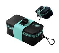 Bolsa Sillín Bicicleta Portátil Fácil Fijación Accesorios Ciclismo | Saco Almacenaje Bajo Sillín Bicicleta Portátil Y Equipo Fácil Ciclismo Para Hombre Mujer Carretera Montaña Viaje Aire
