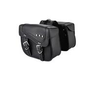 Bolsa sillín Compatible Con Sportster Para Softail Para Dyna Para V-star 2 Uds Alforjas Motocicleta 37 * 18 * 29CM Bolsas Laterales PU Bolsa Almacenamiento Herramientas