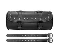 Bolsa sillín Impermeable Bolsas Herramientas Moto Sintético, Horquilla Delantera Manillar, Alforja Enrollable, Almacenamiento Trasera para Rebel 500 CMX500.(Negro)