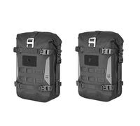 bolsa sillín motocicleta Bolsa De Parachoques Para Motocicleta, Alforja Impermeable 6 L, Universal, Marco Lateral De Motocicleta Con Soporte Interno, Bolsa Equipaje Viaje, Bolsa Caja Herramientas(2pcs
