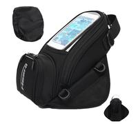 Bolsa sobre depósito para Moto,Bolsa sobre depósito para Motocicleta | Bolsa organizadora para Moto | Accesorio de Ciclismo para Motocicleta, Bolsa para Montar en Moto con Pantalla táct Impermeable