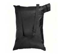 Bolsa Soplador de Hojas para Einhell ELS 2450 2003-2011, Correa de Hombro Ajustable, Apertura con Cremallera y Malla Lateral, Negra, Recogida de Hojas en Jardín