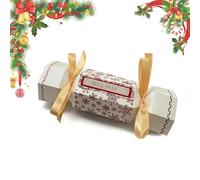 Bolsa sorpresa de Navidad, 1 rollo explosivo reutilizable inspirado en caramelos, con 10 bolsas transparentes para hacer que el dinero salga de los dulces