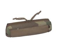 Bolsa Táctica con Cremallera para el Chasis del Peto Mk3, Panel de Doble Cremallera de Longitud Completa, Bolsillo de Almacenamiento de Camuflaje para Accesorios(Green 1)