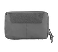 Bolsa Táctica de Administración con Accesorio Molle, Bolsa GP con Cierre de Cremallera Bidireccional, Bolsa EDC Delgada para Chaleco de Caza o Mochila de Senderismo(Gray)