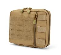 Bolsa táctica de administración Molle, organizador médico EMT de poliéster, bolsa de herramientas para senderismo, caza, Color barro, Classique