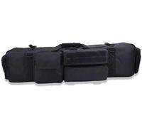 Bolsa Táctica de Escopeta, Rifle Airsoft TáCtica Funda, Bolsa para Rifle, 600D Impermeable Mochila, Estuche Táctico Suave para Transporte Armas Black