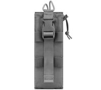 Bolsa Táctica For Walkie Talkie For Deportes Al Aire Libre, Bolsa De Radio Molle, Soporte For Caja De Walkie Talkie, Bolsa De Caza, Bolsillo(Gray Color)