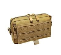 Bolsa táctica Molle, bolsa de administración Molle, bolsa de herramientas táctica portátil para exteriores, panel adhesivo de nailon para senderismo, caza, camping