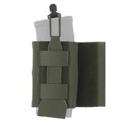 Bolsa Táctica MOLLE Lateral para mag, Bolsa Individual para mag de 5.56, Intercambiable a Izquierda y Derecha para Portabolsas de Chaleco(Green)