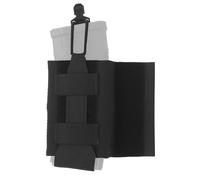 Bolsa Táctica MOLLE Lateral para mag, Bolsa Individual para mag de 5.56, Intercambiable a Izquierda y Derecha para Portabolsas de Chaleco(Black)