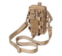 Bolsa táctica Molle, riñonera, Bolsa Militar para Botellas, Paquete de Chaleco para Exteriores, Monedero, Funda para teléfono, Mochila, Accesorios de Caza, Paquete de Herramientas Equipamiento Diario