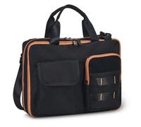 Bolsa táctica para Biblia para hombres, bolsa para Biblia de doble capa grande con compartimentos, bolsa de transporte con asa y correa para hombro extraíble, ideal como regalo para hombres y mujeres