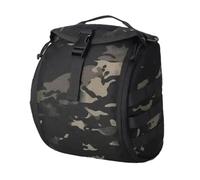 Bolsa Táctica para Casco, Acolchada para Airsoft y Cascos de Exterior; Bolsa Molle Resistente a Arañazos y Forro Polar.(BKCP)