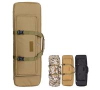 Bolsa Táctica para Rifle, Bolsa Táctica De Escopeta Fundas De Rifle para 2 Rifles Y 2 Pistolas, Estuche Largo Suave para Rifle Caza Campo De Tiro, Carabinas Estuche Doble C,70cm