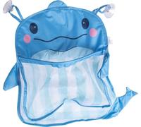 Bolsa Tataway Whale para juguetes de baño con malla transpirable, organizador de juegos de baño con ventosas duraderas y de secado rápido