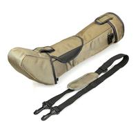 Bolsa telescópica para observación de aves, funda de transporte acolchada de nailon con correas, organización portátil para observación de aves migratorias al aire libre, Para telescopio de 100 mm, 1