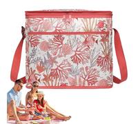 Bolsa Térmica Aislante - Mochila Térmica Plegable 18L para Playa Y Enfriamiento,Bolsa Enfriadora de Alimentos Multiusos para Viaje Acampada Picnic Compra Maletero