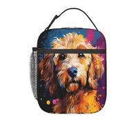 Bolsa Termica Cachorro De Perro Golden Doodle Porta Alimentos El Almuerzo Bolso Nevera Frescura Bolsa Comida Para Hombre Y Mujer Viajes Work