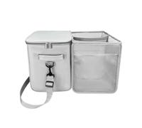 Bolsa térmica con forro de malla para bolsa de playa 45 x 31 x 23 cm | Separa cosas secas y húmedas, con correa para el hombro, portavasos y amplia apertura para playa, piscina y camping.