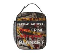 Bolsa Termica Crímenes Reales Crímenes Reales Bolsa Comida Frescura Bolso Nevera Portátil Bolso Comida Para Hombre Y Mujer Viajes Camping