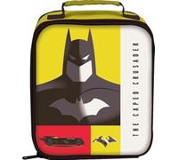 Bolsa térmica de almuerzo Batman de 22 cm, cierre de cremallera con asa de transporte, mantiene la comida caliente, mochila de aperitivos para niños de vuelta a la escuela, regalos de más de 3 años