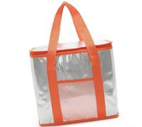 Bolsa térmica multiusos aislada para alimentos y bebidas, ideal para camping, picnics y viajes de un día, elige entre tamaños de 16 L o 26 L (naranja 26 L)